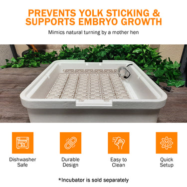 Little Giant Automatic Egg Turner 6300 w Quail Rails